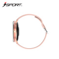 Montre intelligente en or rose tracker sain bracelet de remise en forme montre-bracelet intelligente pour les filles